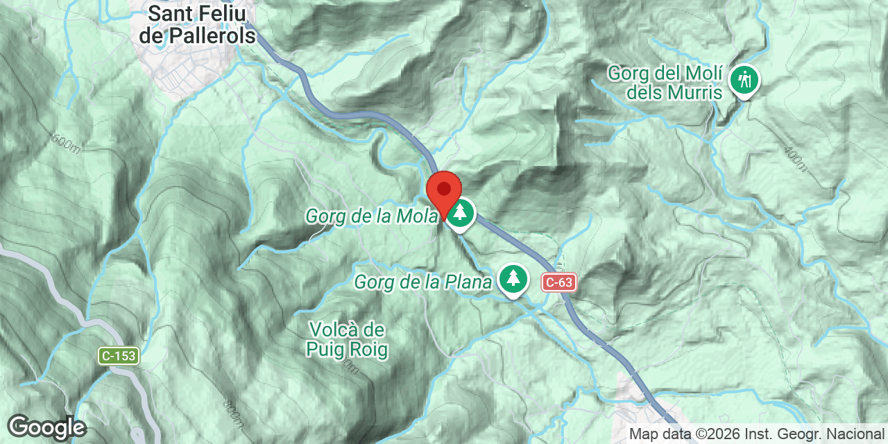 Carte de situation de PONT NOU, BALMA DEL