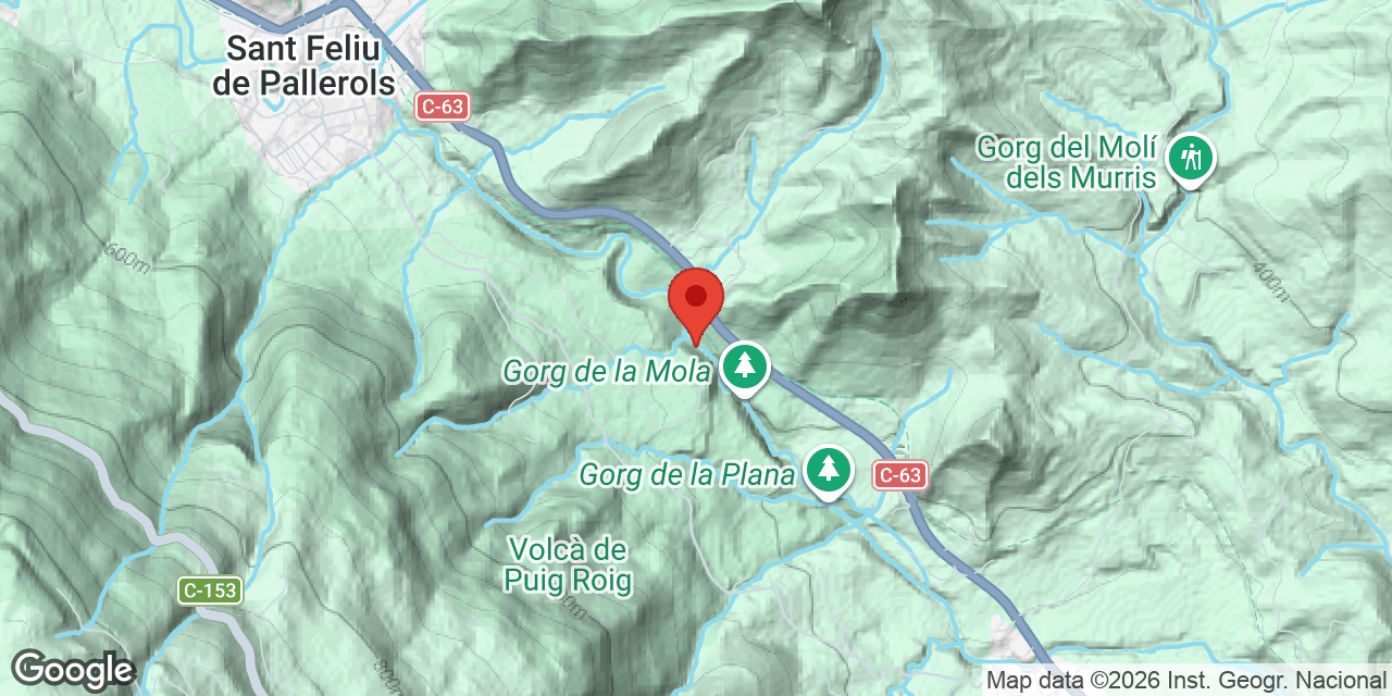 Carte de situation de PONT VELL, BALMA DEL