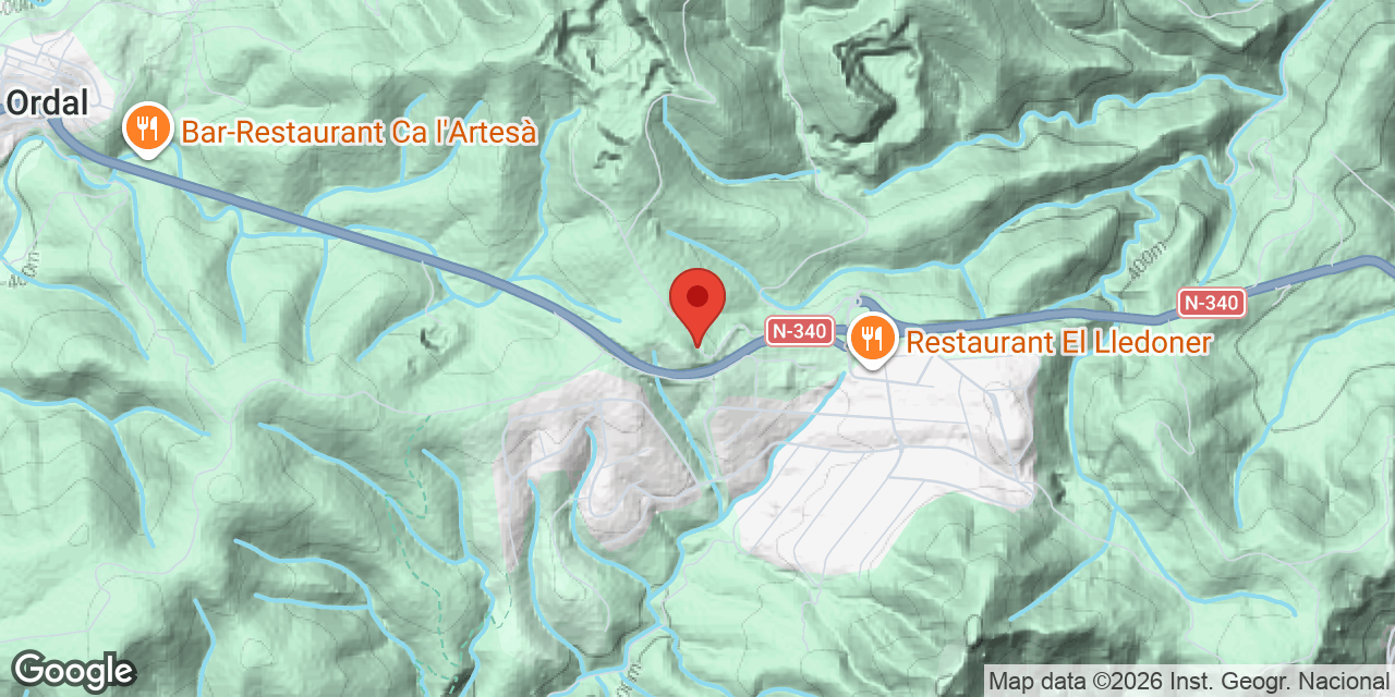 Mapa de situació de MORRUT, COVA PETITA DEL