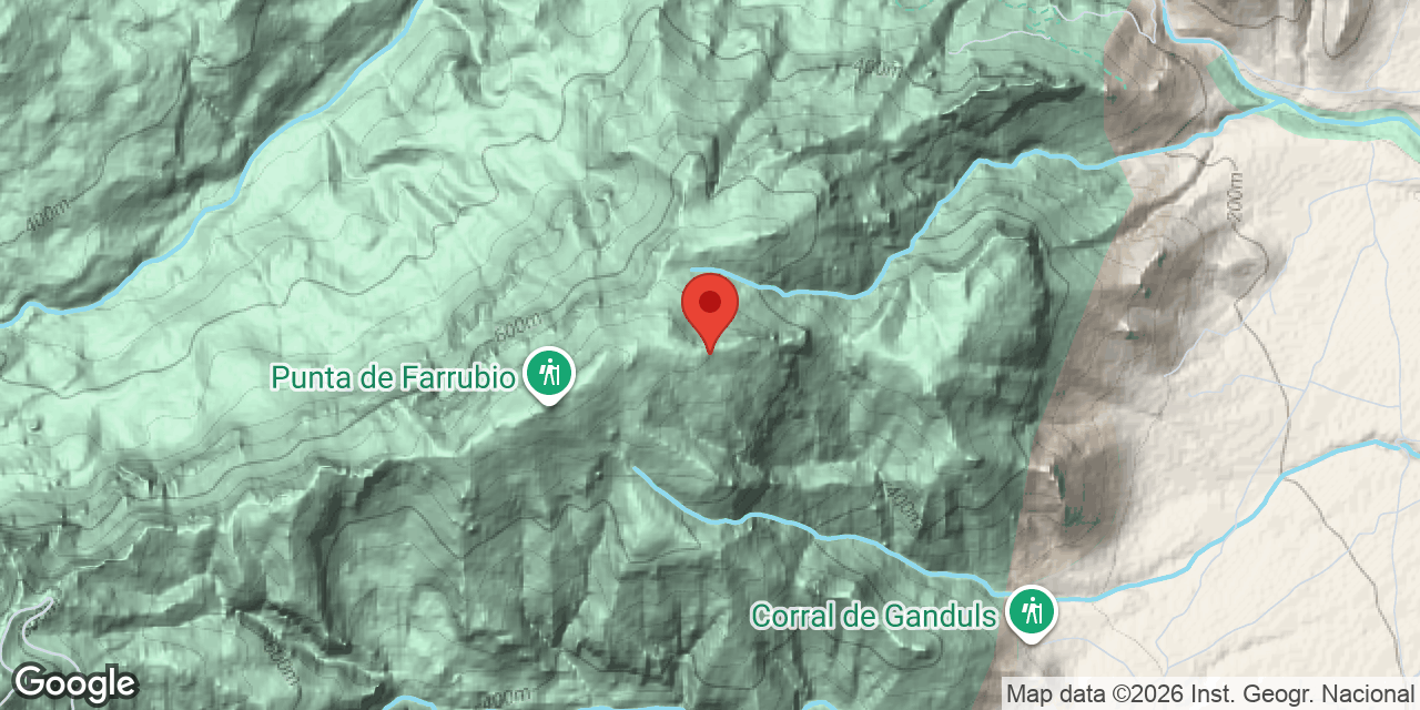 Carte de situation de FARRUBIO, AVENC DE