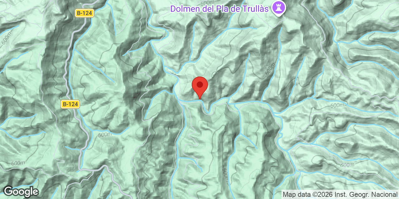Mapa de situació de FREDA, BALMA