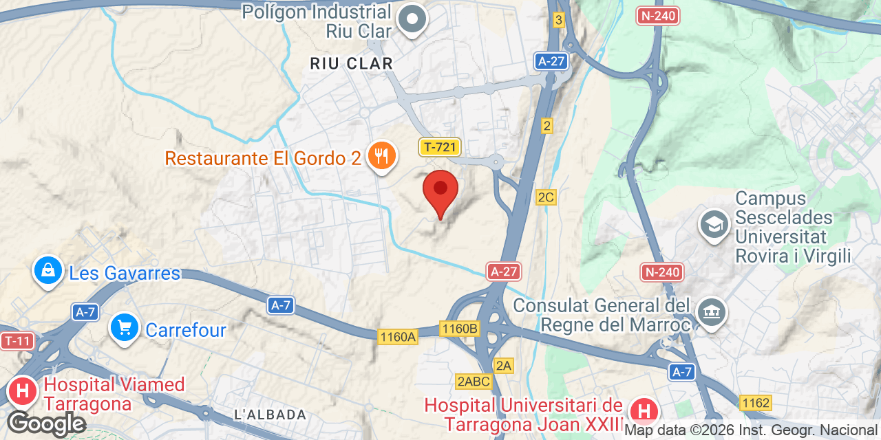 Mapa de situación de MONGONS, COVA DELS