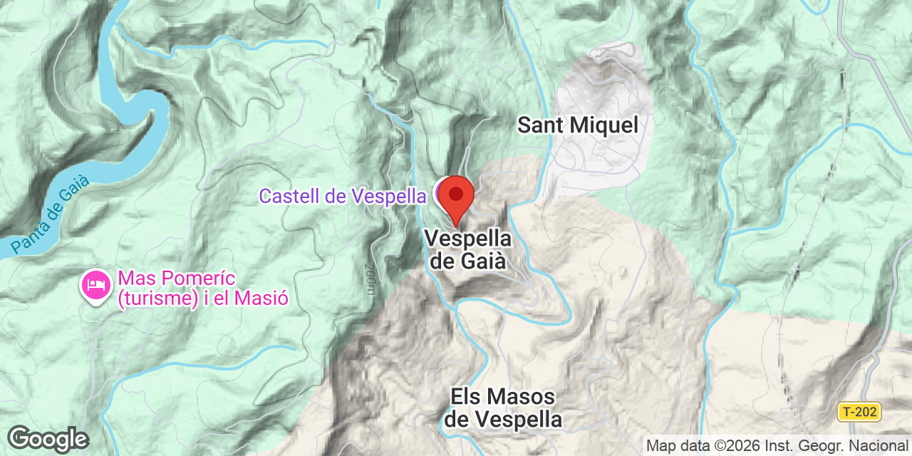 Mapa de situación de CAN VIRGILI, COVA DE