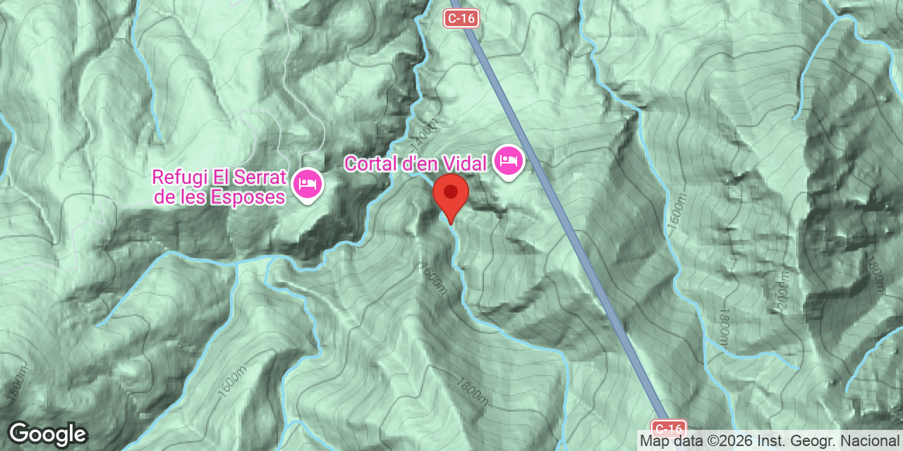 Mapa de situació de SAÜC, COVA DEL