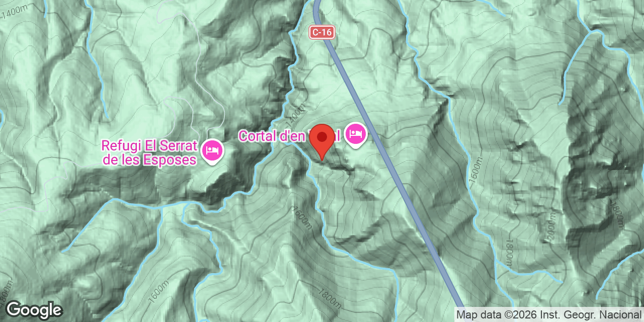 Mapa de situación de TARTERA DEL SAÜC, FORAT DE LA