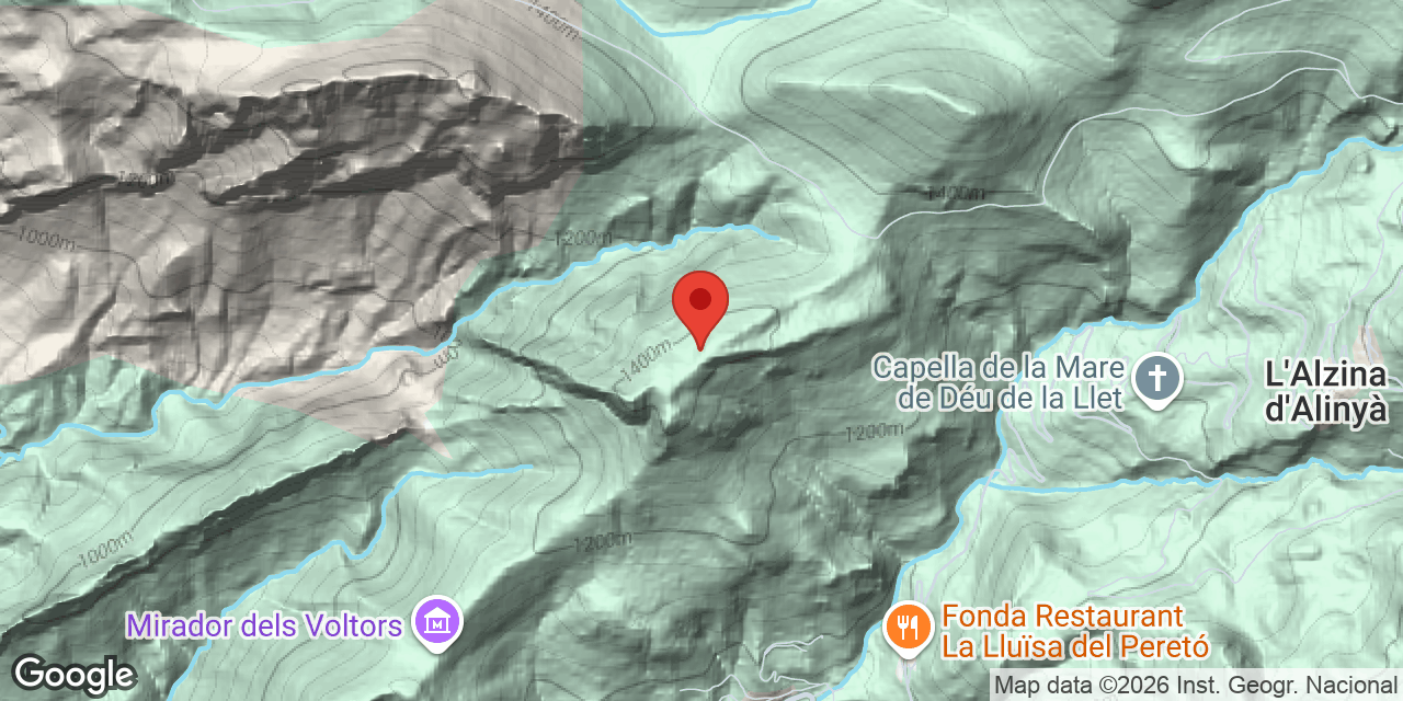 Location map of MONTANER, ESQUERDOT DE