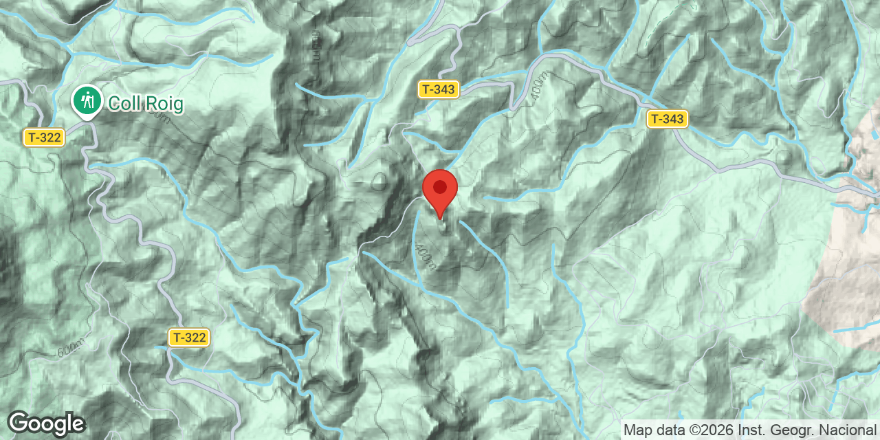 Mapa de situació de DESENROCADA, BALMA DE LA
