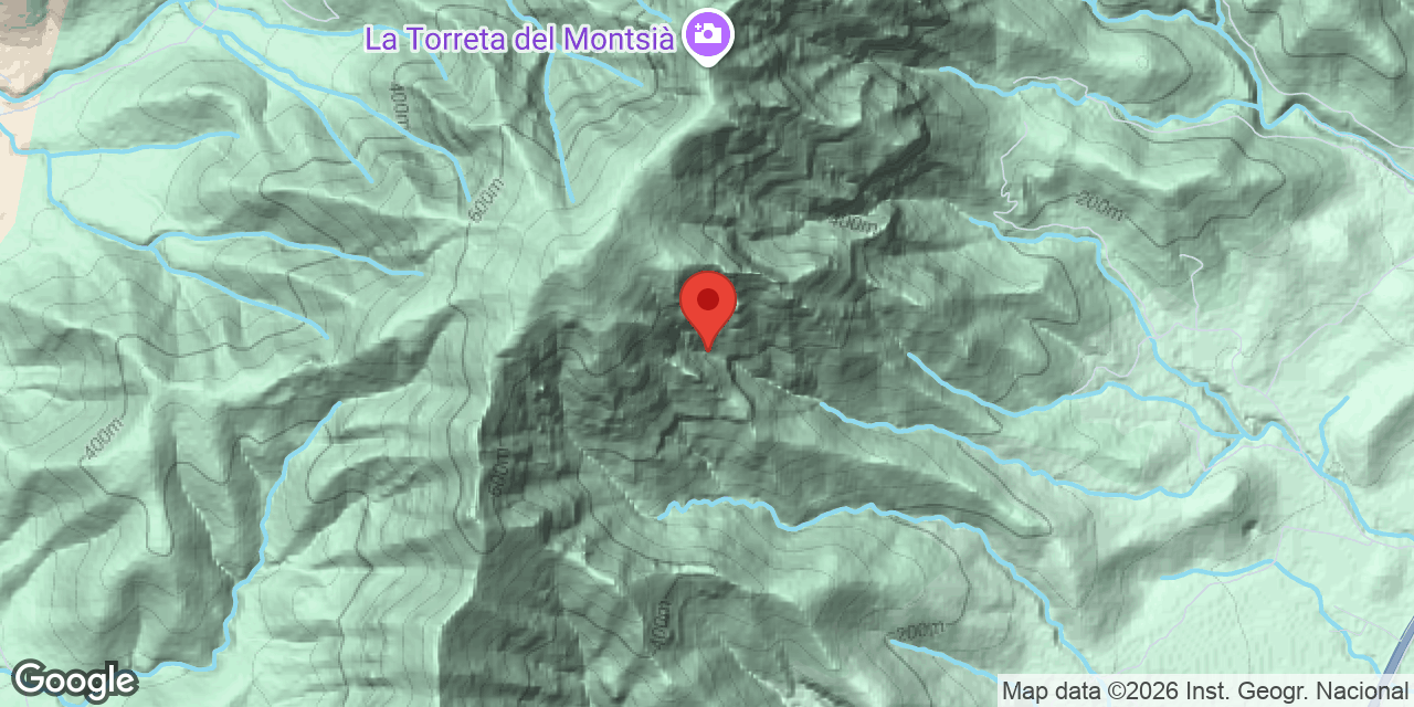 Location map of HEDRA, COVA DE L'