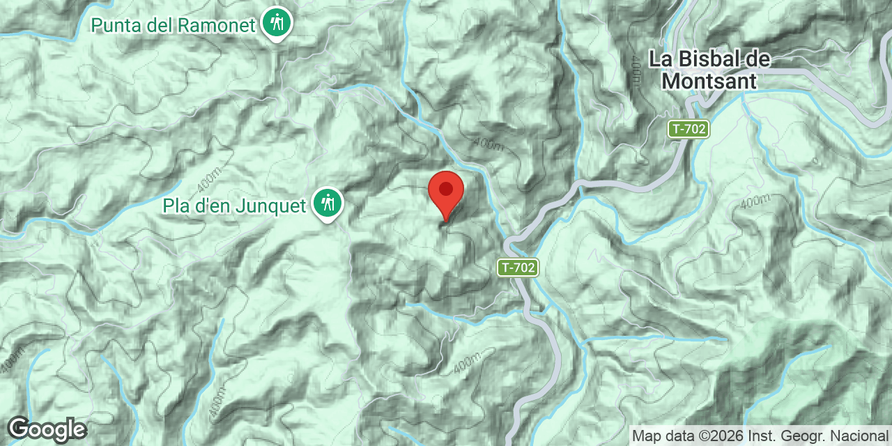Mapa de situación de FORADADA, COVA