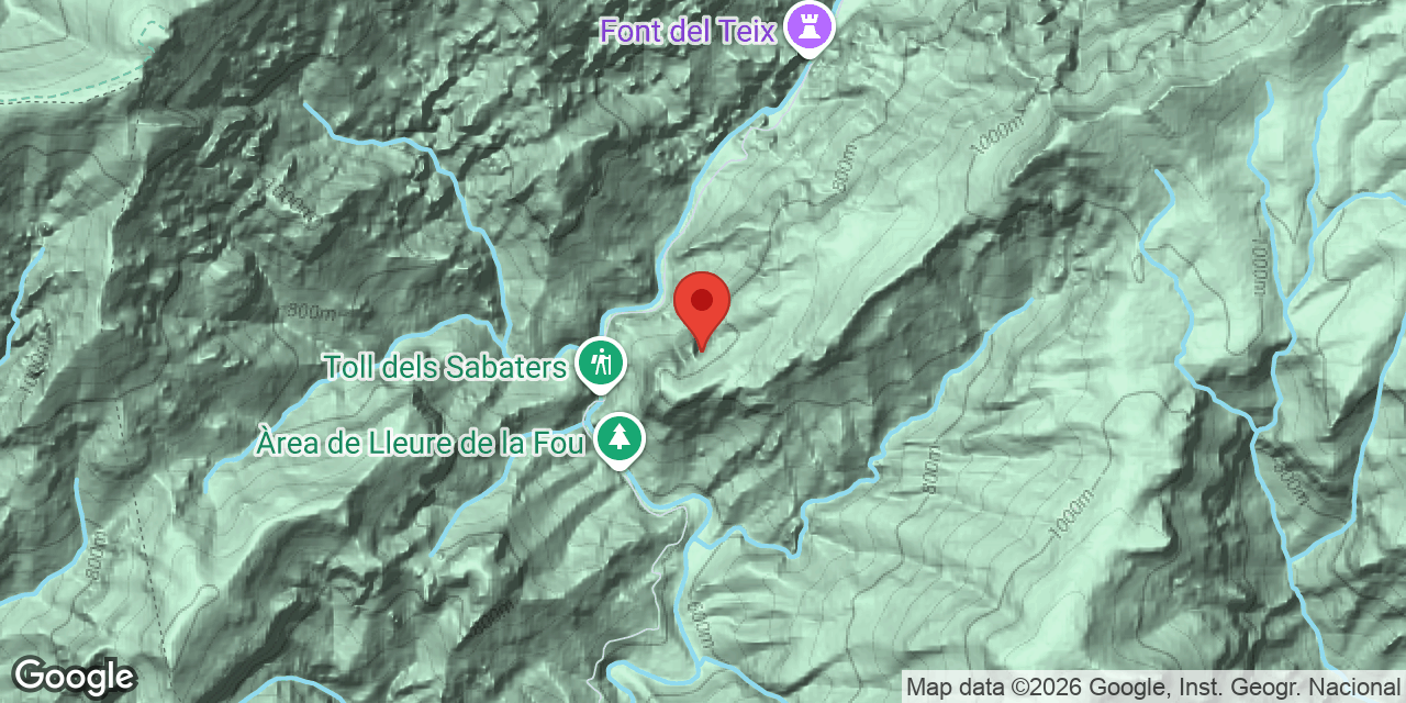Mapa de situació de ÀNGELS, COVA DELS