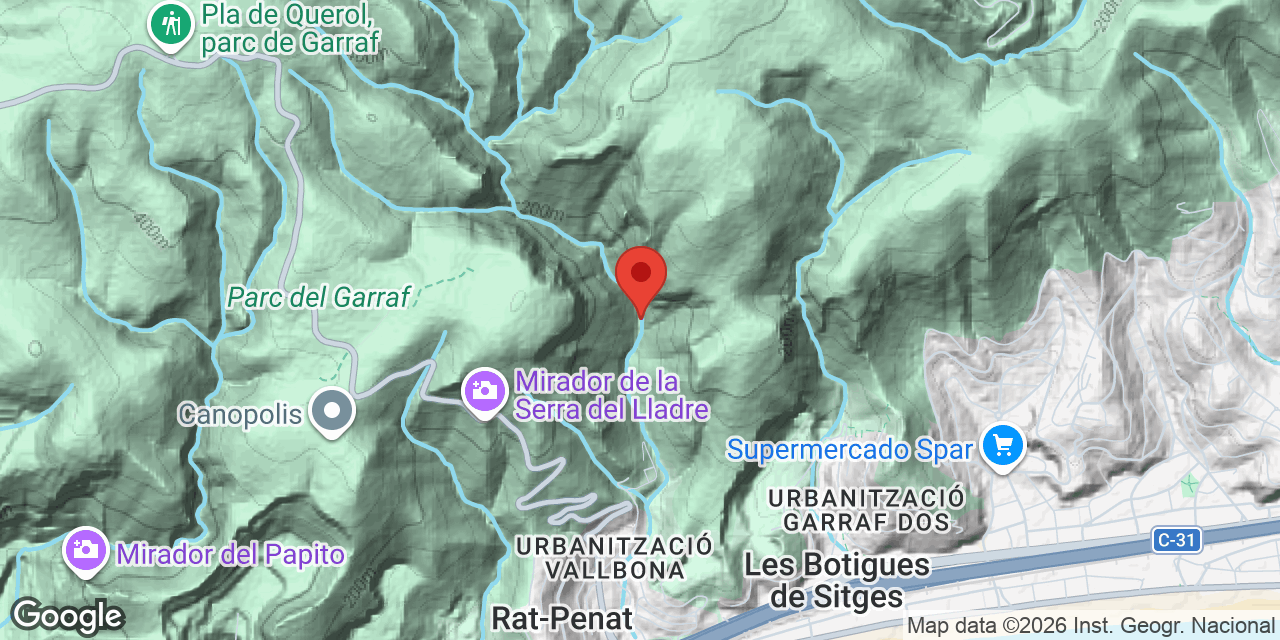 Mapa de situación de FONDO, COVA DEL