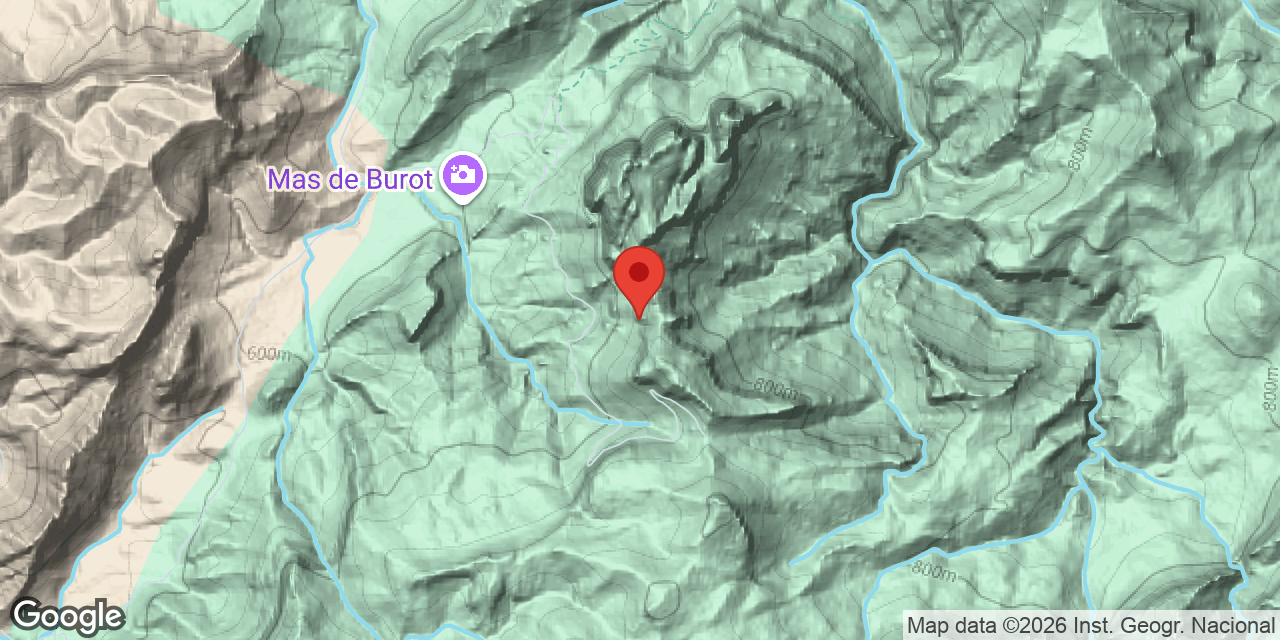 Mapa de situación de ANGERRA, COVA DE L'