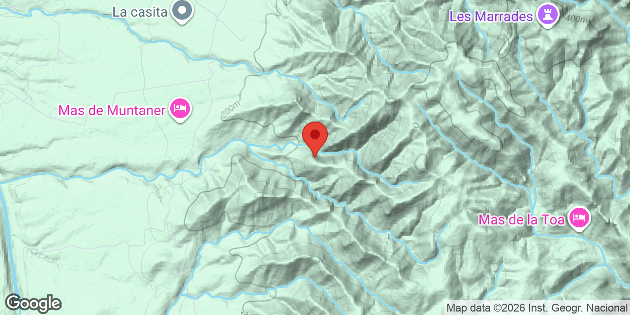 Mapa de situació de RACÓ DE LA FUSTA, AVENC DEL