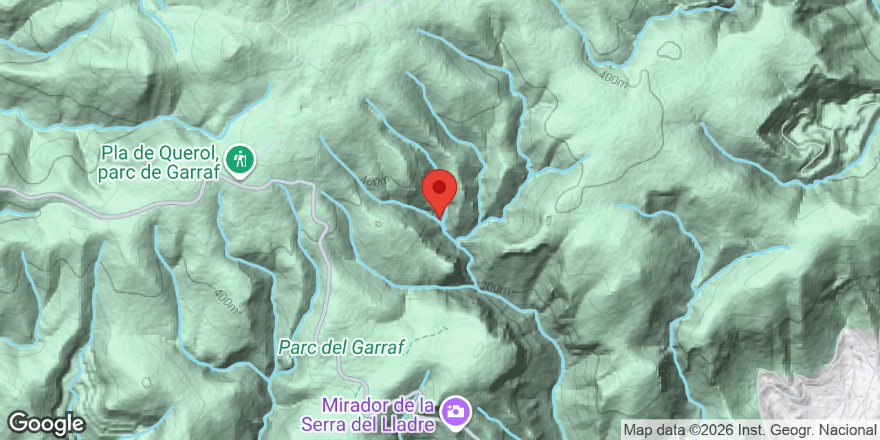 Mapa de situación de VELL, AVENC