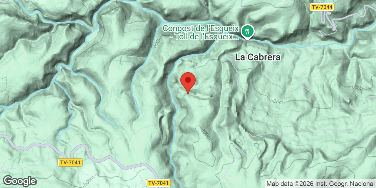 Location map of M-16, AVENC