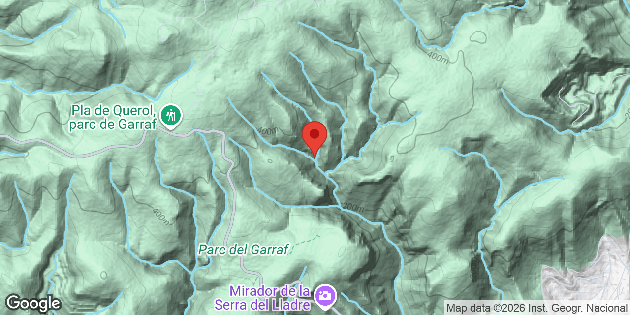 Mapa de situación de BESSONS, AVENC DELS
