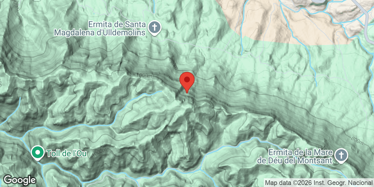 Mapa de situació de CORB, COVA DEL