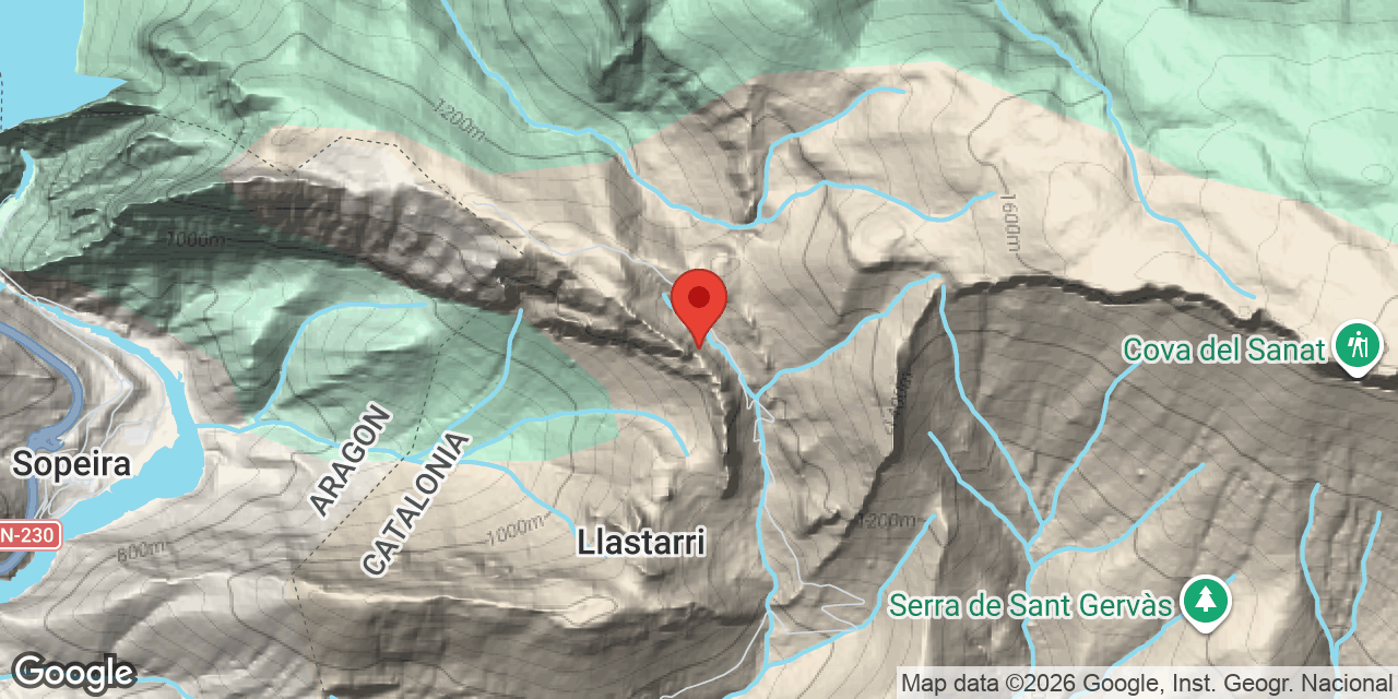 Mapa de situación de CANAL, MINA SUPERIOR DE LA