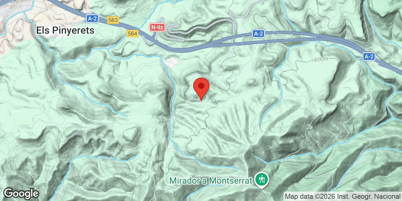 Mapa de situació de CAN SOTERES, BALMA DE