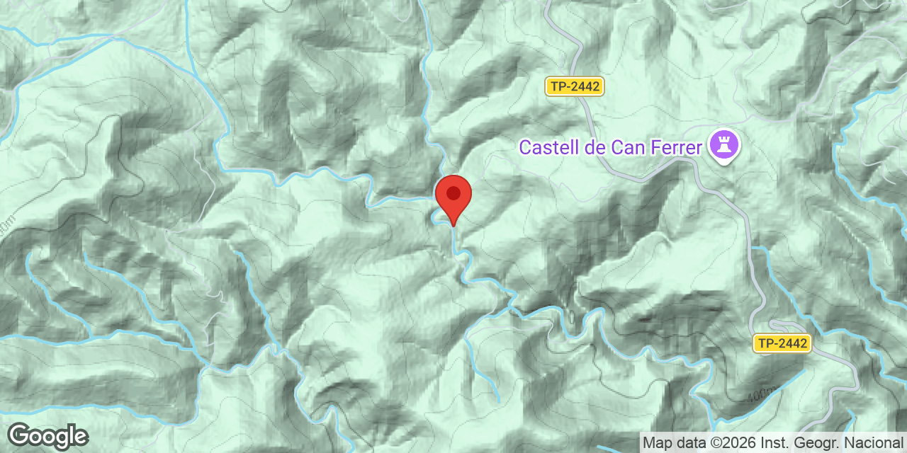Mapa de situación de VENTOSES, AVENC DE LES