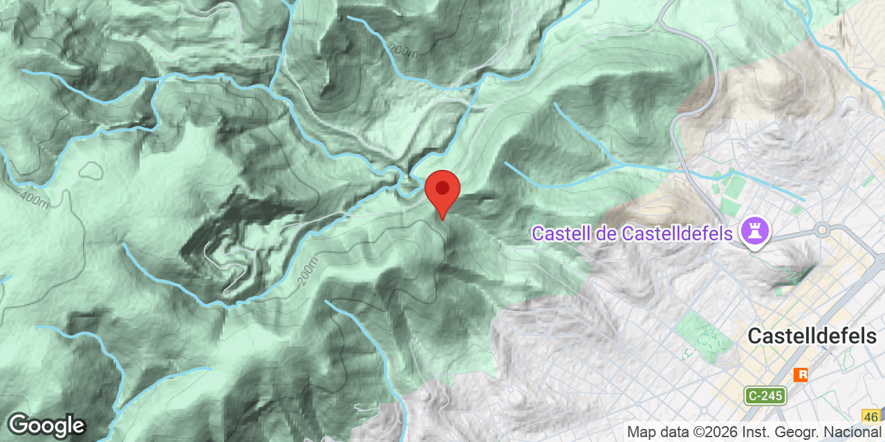 Carte de situation de COLLET, AVENC DEL