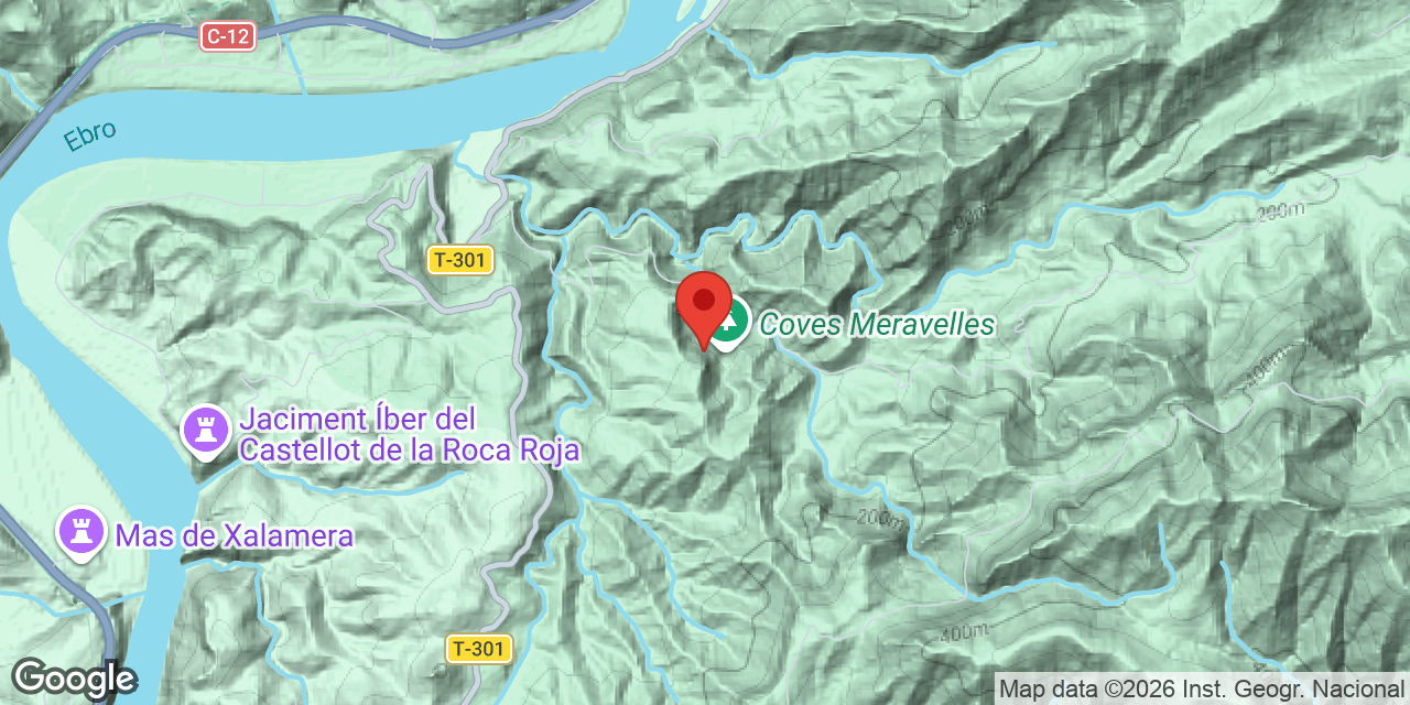 Mapa de situació de SIFÓ, AVENC DEL