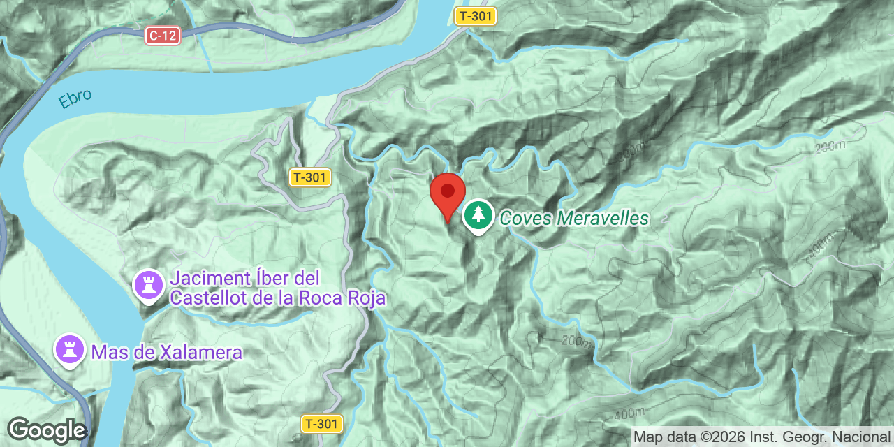 Location map of AUMIDIELLA GRAN, COVA DE L'