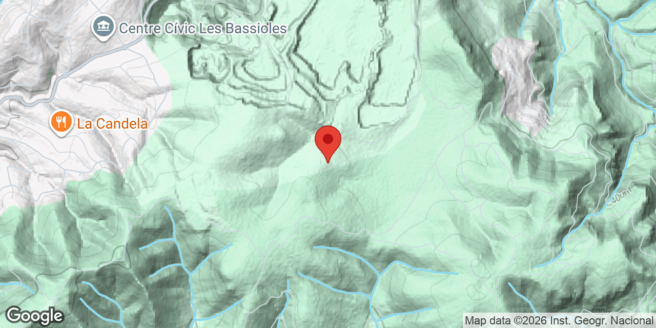 Mapa de situació de MATA, AVENC DE LA