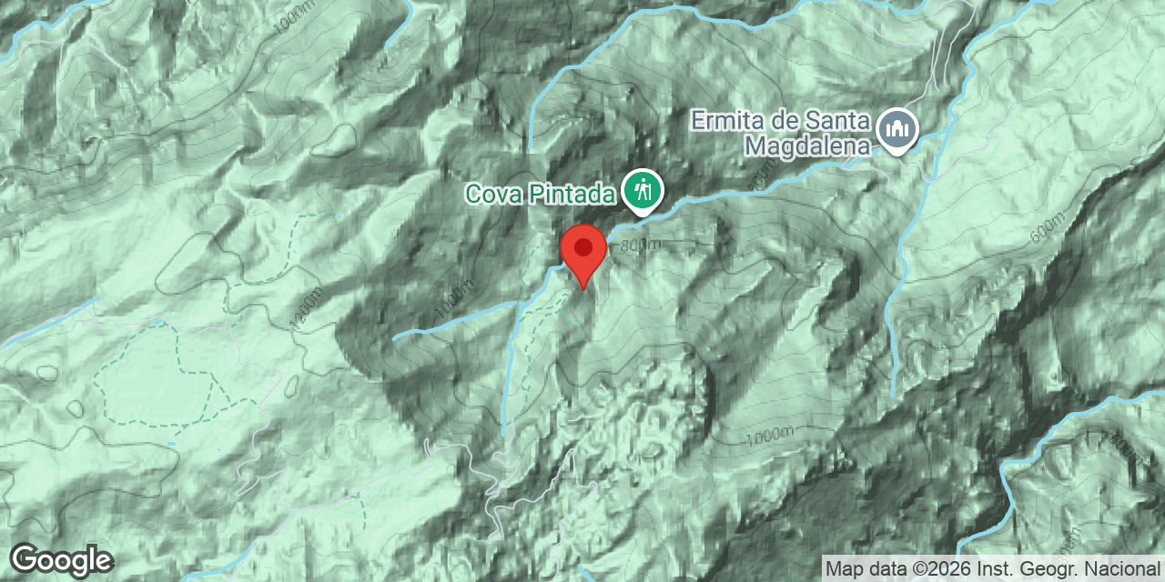 Mapa de situació de MURIA, COVA