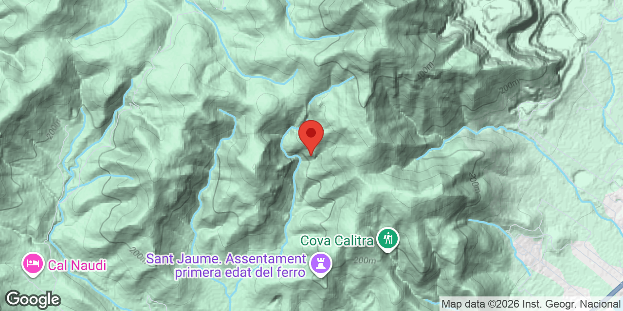 Carte de situation de MANGOTXOS, COVA DELS