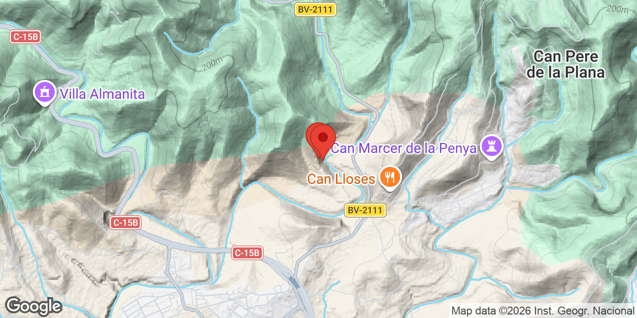 Mapa de situació de ROCA RUBÍ, COVES DE