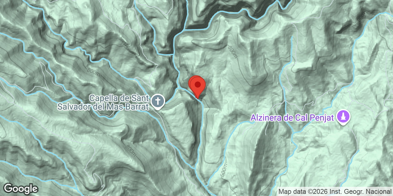 Mapa de situación de BULÍ, FORAT DE
