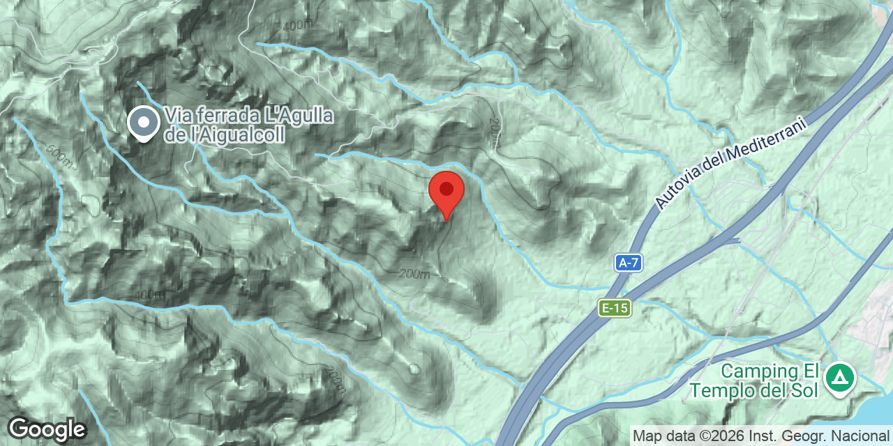 Mapa de situación de SOLÀ DEL PEP, COVA DEL