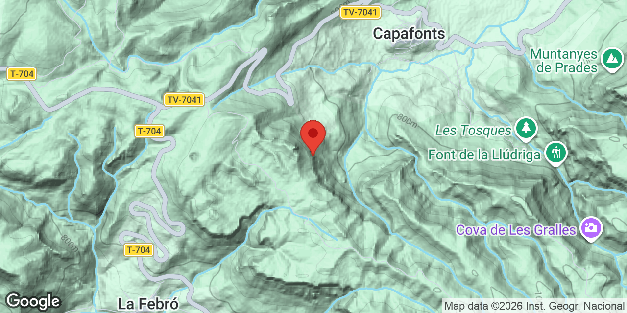Carte de situation de PICORANDAN, ESQUERDA GRAN DE