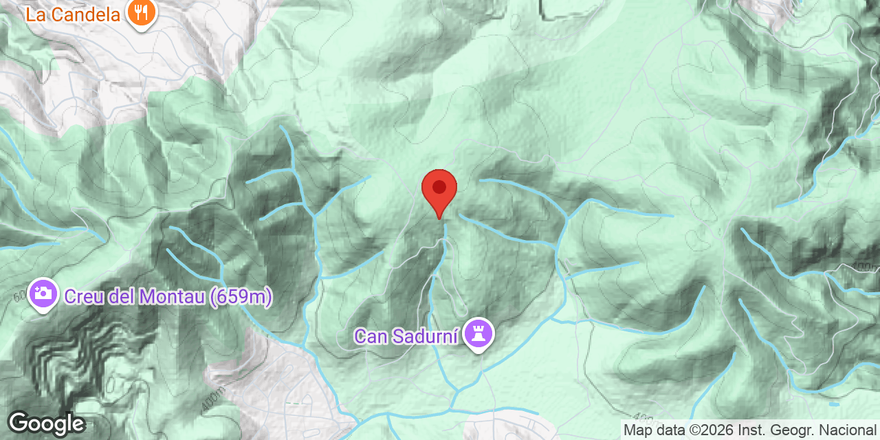 Mapa de situació de CAL JEPET, AVENC DE