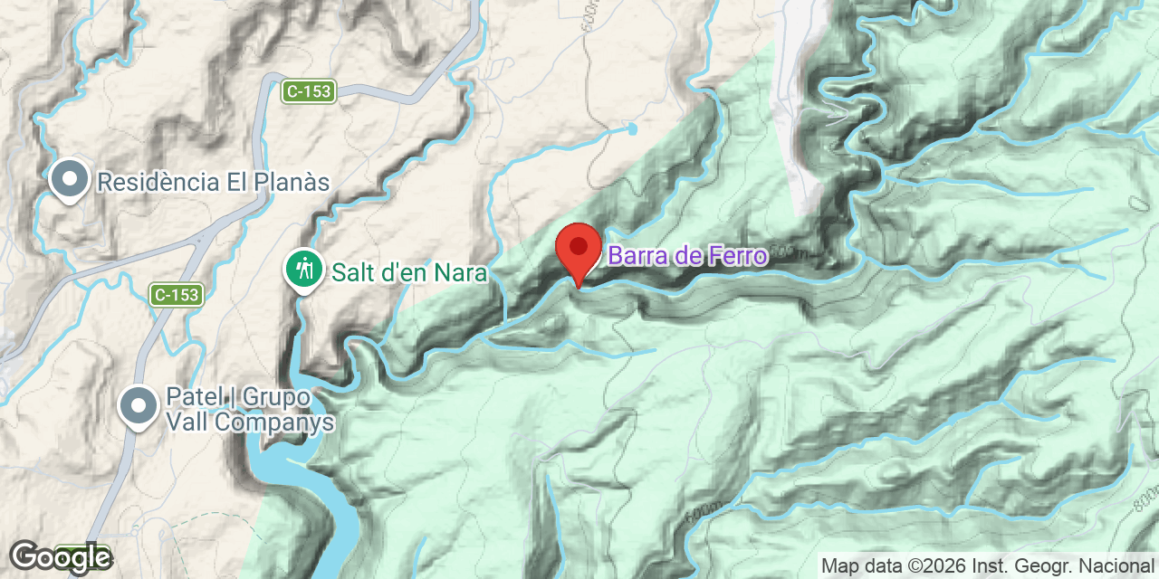 Mapa de situació de RIERA DE LES GORGUES, BALMA DE LA