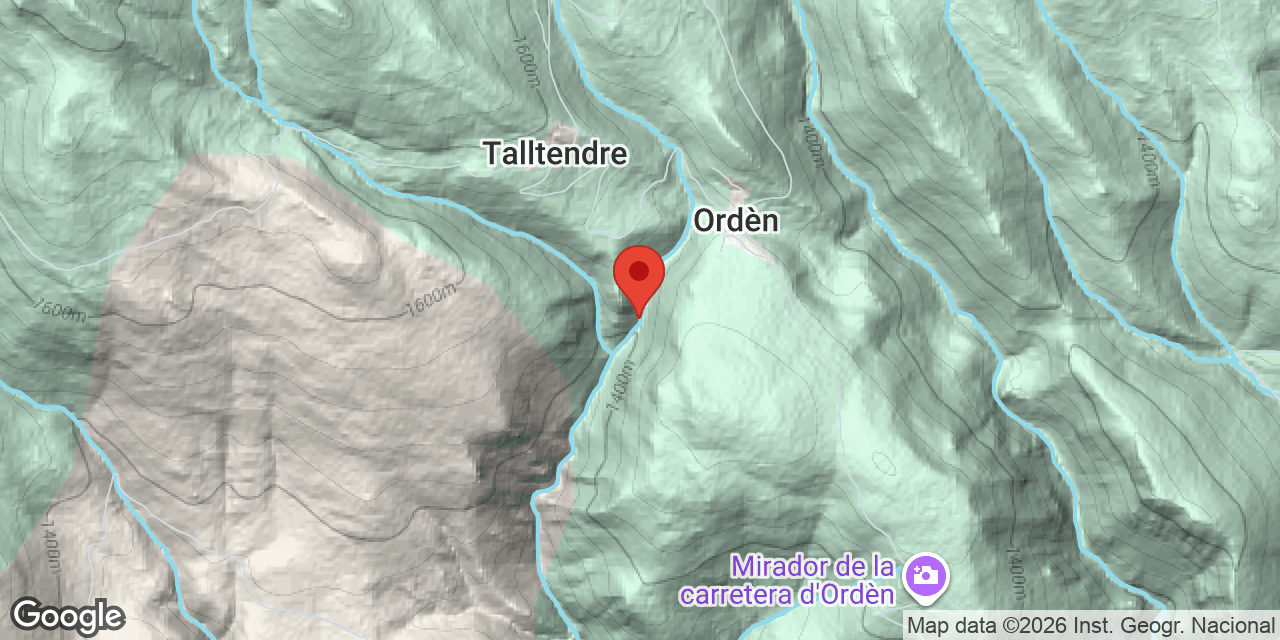 Mapa de situació de INFERN D'EN MARTÍ, COVETA DE L'