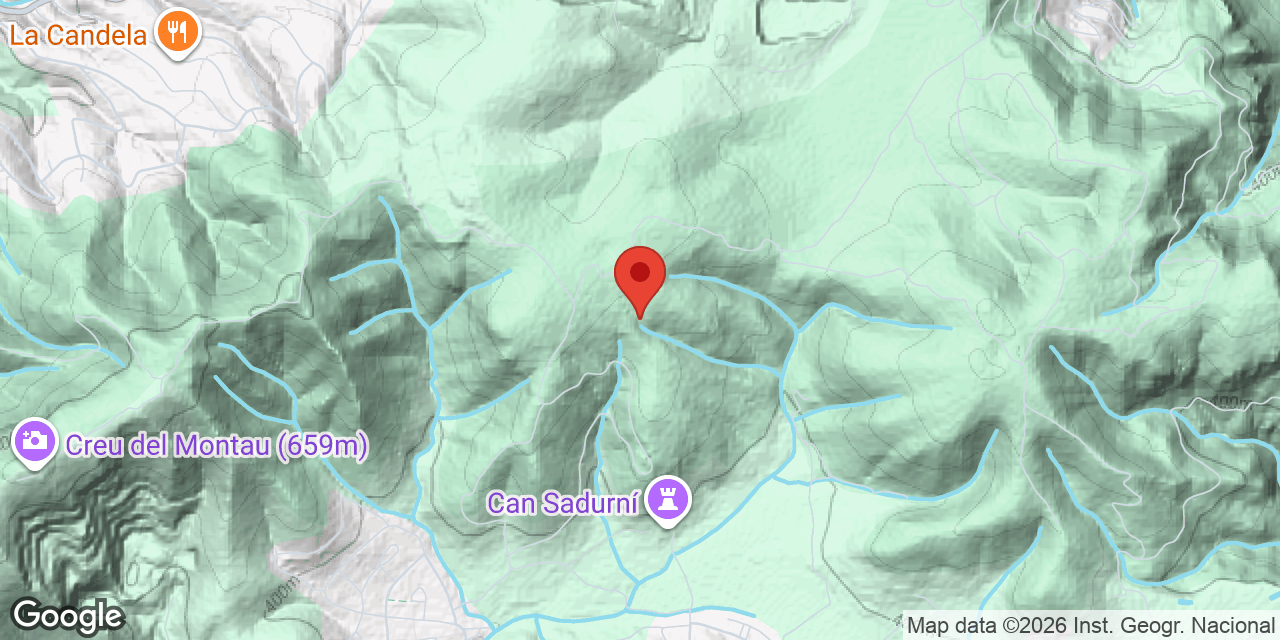 Location map of TORRENT DEL COLL DE LA CREU, AVENC DEL