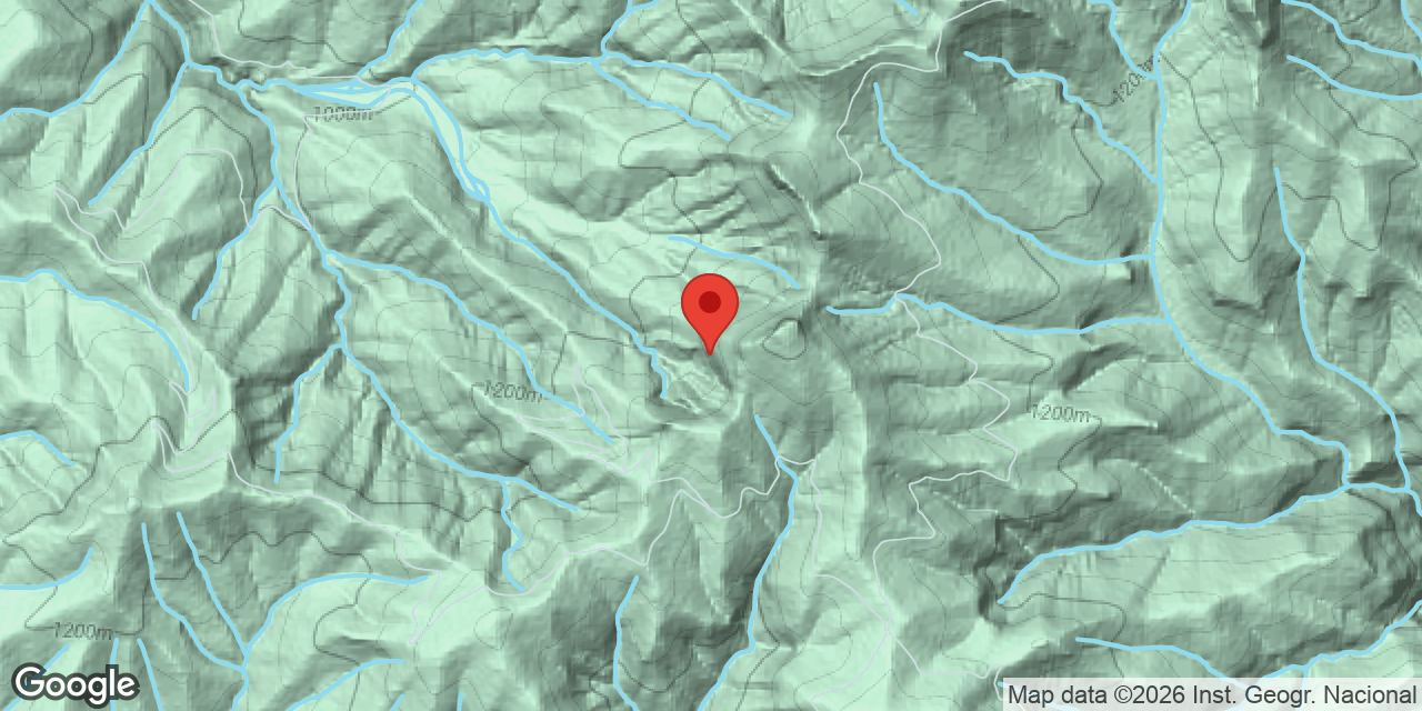 Location map of CODÓ LLARG, ESPLUGA DEL