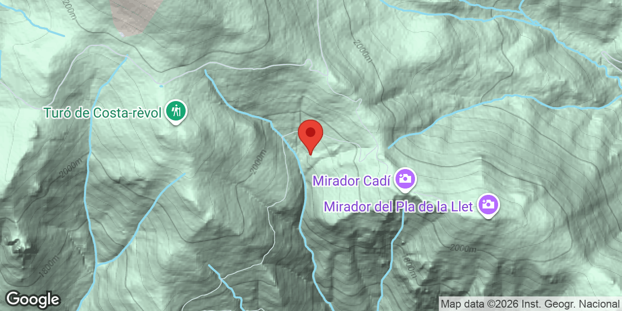 Mapa de situació de ORRI D'ARISTOT, FORAT DE L'