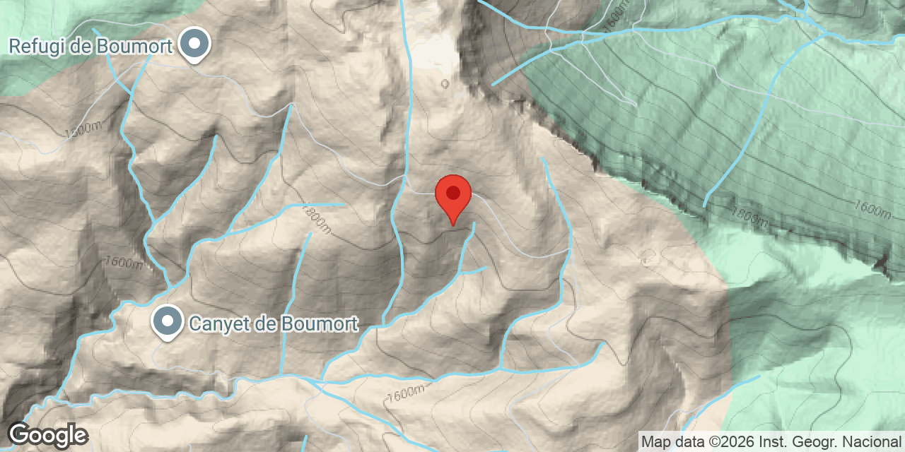Location map of GARGALLA, GRALLERA DE LA