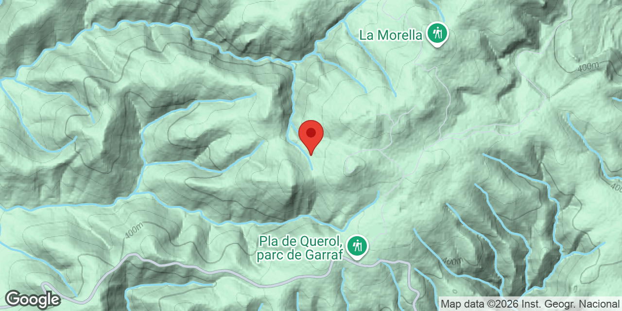 Mapa de situación de CABANA DE LA BENA, AVENC DE LA