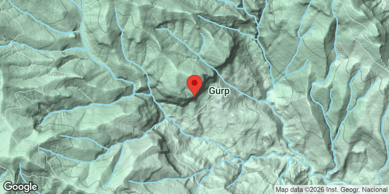 Carte de situation de CORRALS DE GURP, ESPLUGA Nº3 DELS