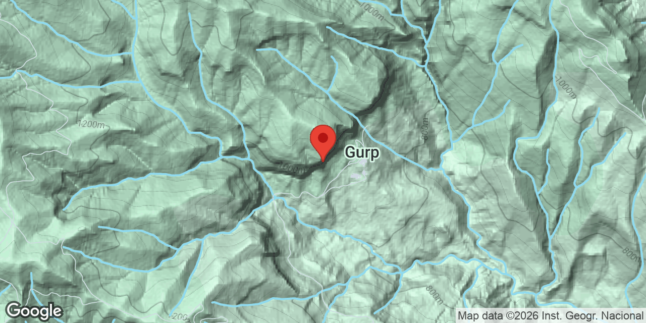 Carte de situation de CORRALS DE GURP, ESPLUGA Nº4 DELS