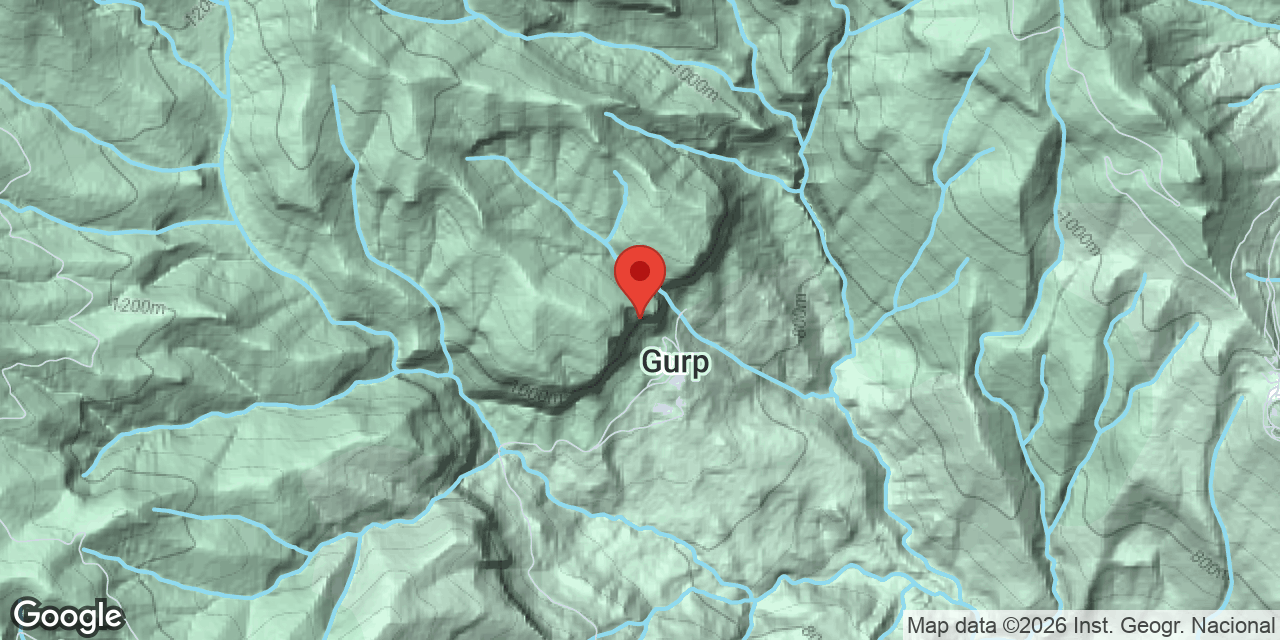 Carte de situation de CORRALS DE GURP, ESPLUGA Nº9 DELS