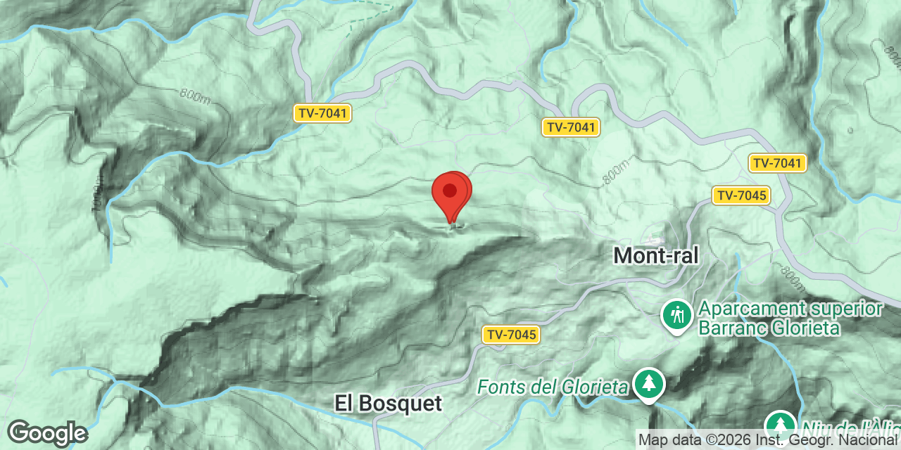 Mapa de situació de FELIU, AVENC GRAN DE