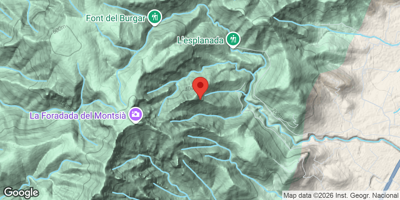 Mapa de situación de CASTELL, COVA DEL