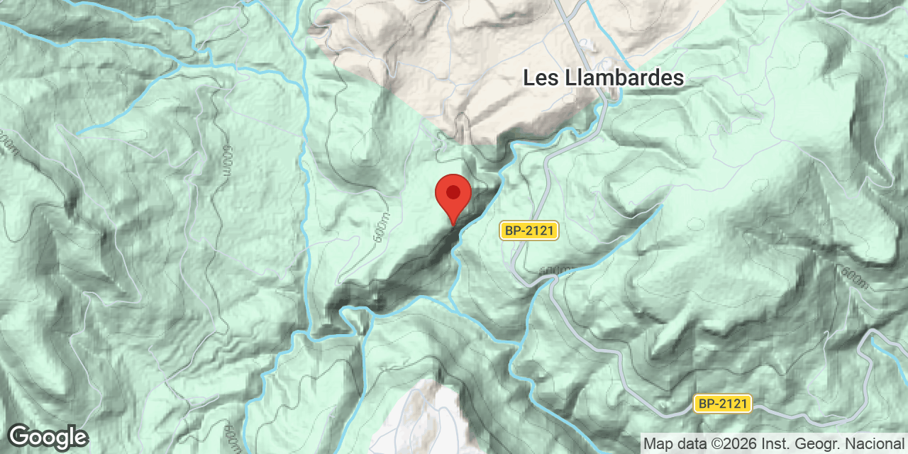 Mapa de situació de CAN SOLER DE SECABECS, COVA DE