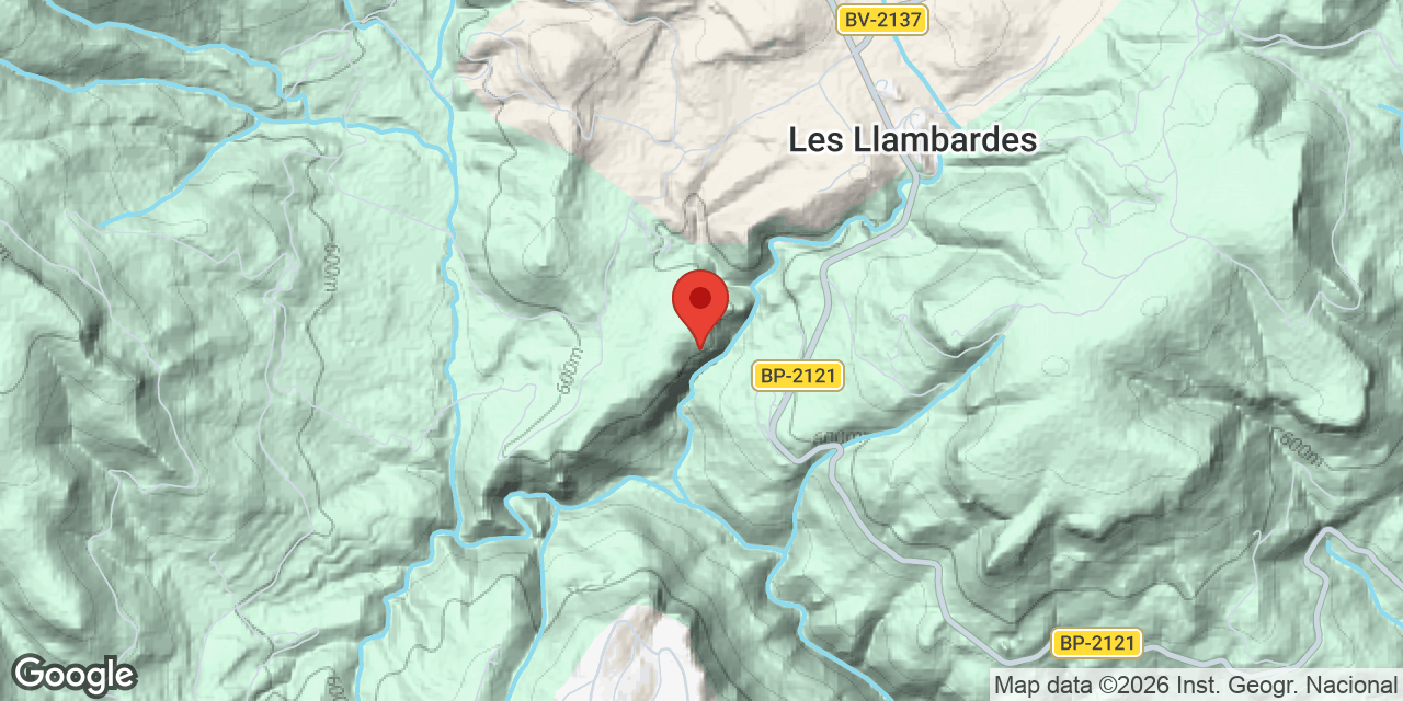 Carte de situation de PESSETA, COVA DE LA