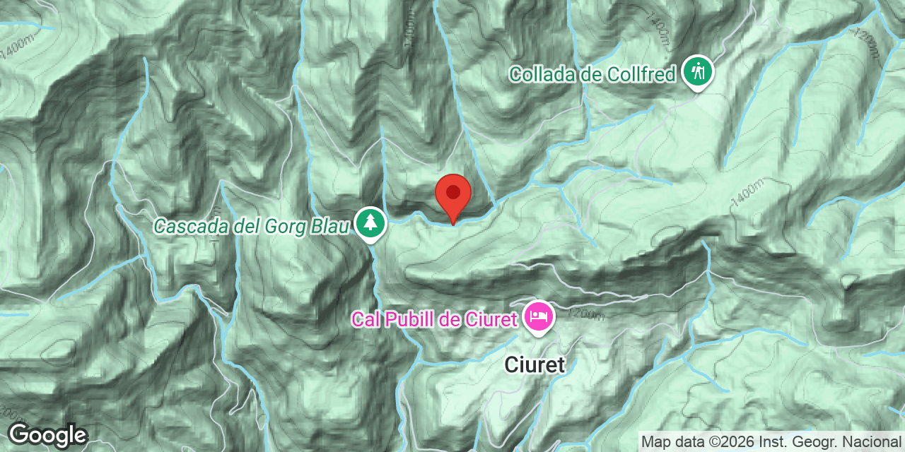 Carte de situation de SALT DEL POU, BALMA DEL